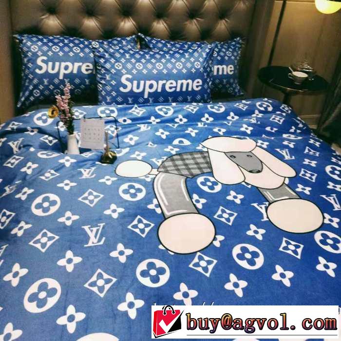 シュプリーム 寝具4点セット最速2019秋冬トレンドブランド  SUPREME 絶対おさえるべきカラーと最新