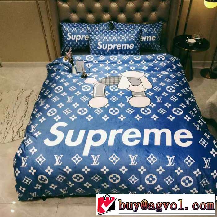 シュプリーム 寝具4点セット最速2019秋冬トレンドブランド  SUPREME 絶対おさえるべきカラーと最新