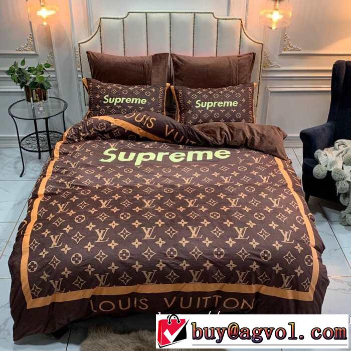 秋冬とれんど新品目立ち シュプリーム SUPREME 寝具4点セット 速報！2019年秋ファッショントレンド
