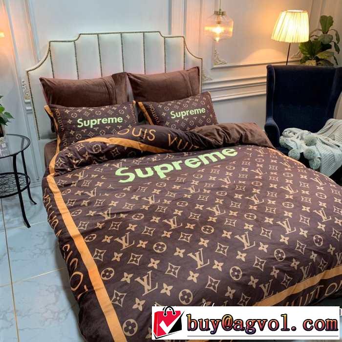 秋冬とれんど新品目立ち シュプリーム SUPREME 寝具4点セット 速報！2019年秋ファッショントレンド