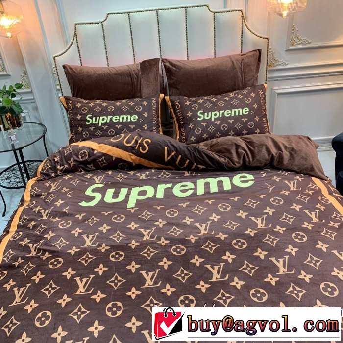 秋冬とれんど新品目立ち シュプリーム SUPREME 寝具4点セット 速報！2019年秋ファッショントレンド