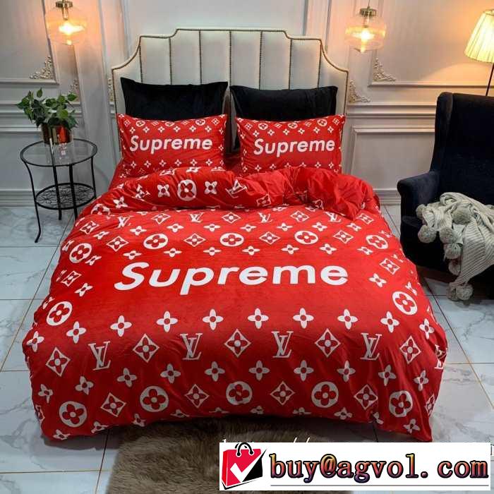寝具4点セット 2019秋断然ブランド推し シュプリーム SUPREME お洒落で秋冬注目トレンド