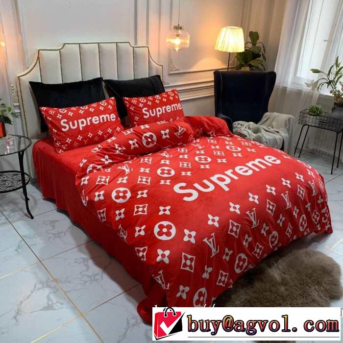 寝具4点セット 2019秋断然ブランド推し シュプリーム SUPREME お洒落で秋冬注目トレンド