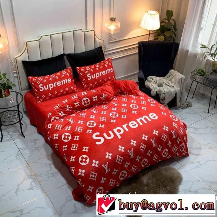 寝具4点セット 2019秋断然ブランド推し シュプリーム SUPREME お洒落で秋冬注目トレンド