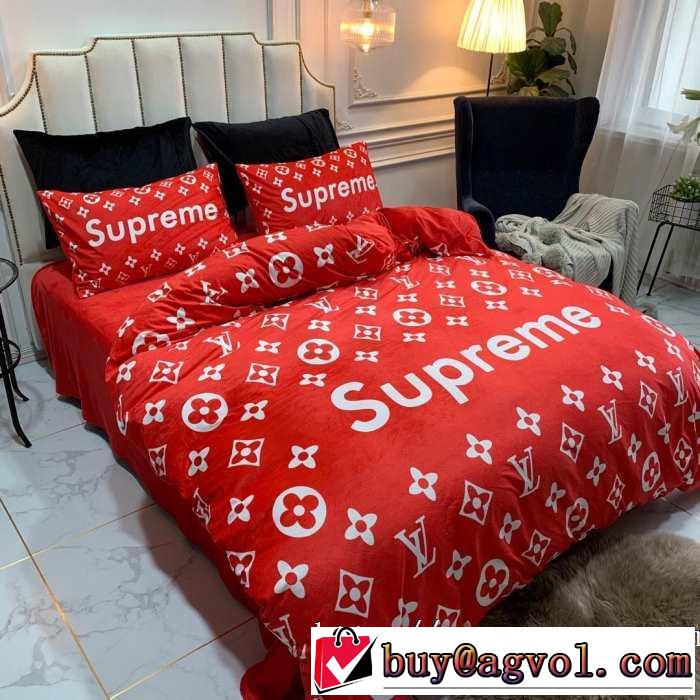 寝具4点セット 2019秋断然ブランド推し シュプリーム SUPREME お洒落で秋冬注目トレンド