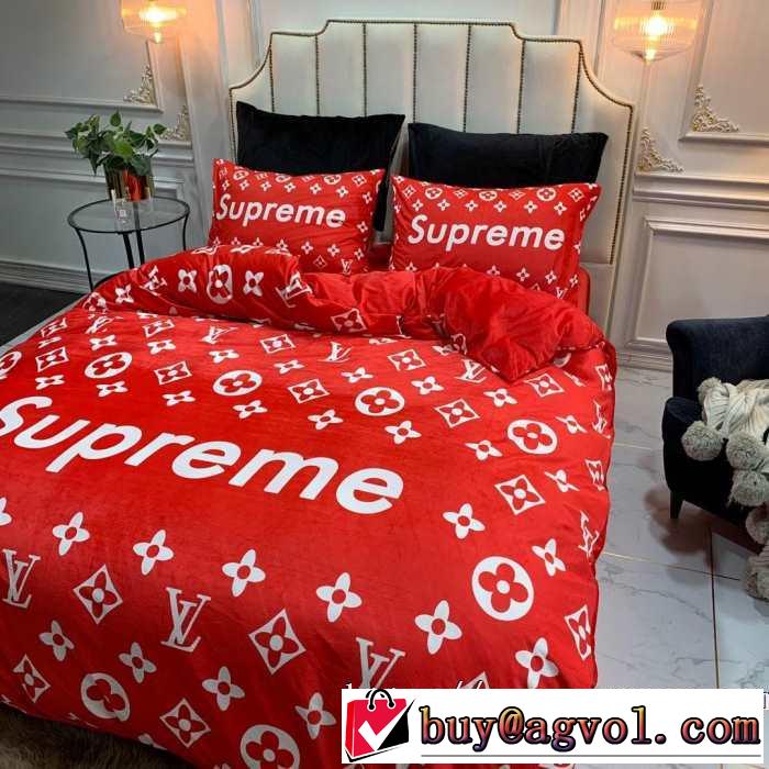 寝具4点セット 2019秋断然ブランド推し シュプリーム SUPREME お洒落で秋冬注目トレンド