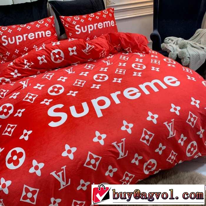 寝具4点セット 2019秋断然ブランド推し シュプリーム SUPREME お洒落で秋冬注目トレンド