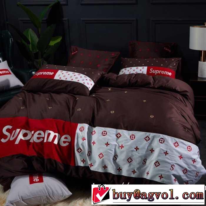 秋にはやる最新作を先取り 寝具4点セット シュプリーム 2019秋冬トレンド押さえておきたい SUPREME