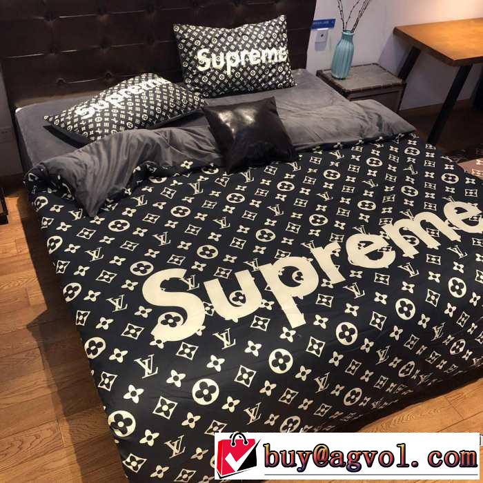 シュプリーム SUPREME 2019秋冬トレンドデザイン 秋こそ楽しめるアイテム  寝具4点セット
