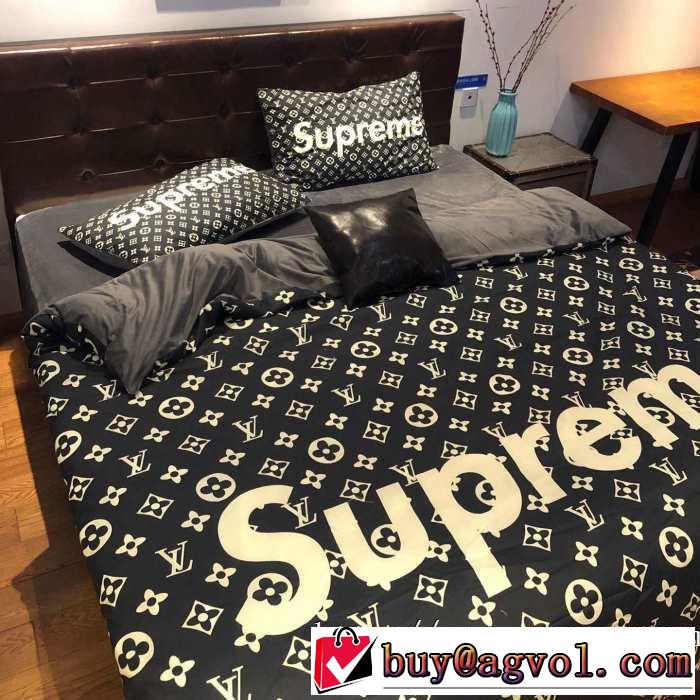 シュプリーム SUPREME 2019秋冬トレンドデザイン 秋こそ楽しめるアイテム  寝具4点セット