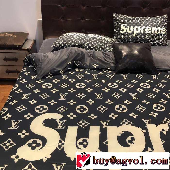 シュプリーム SUPREME 2019秋冬トレンドデザイン 秋こそ楽しめるアイテム  寝具4点セット