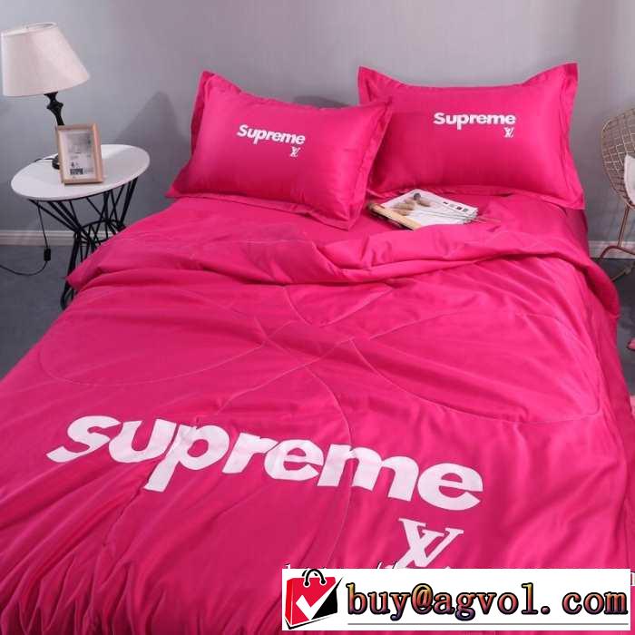 速報！2019年秋ファッショントレンド  寝具4点セットシュプリーム SUPREME 秋冬にお世話になる定番