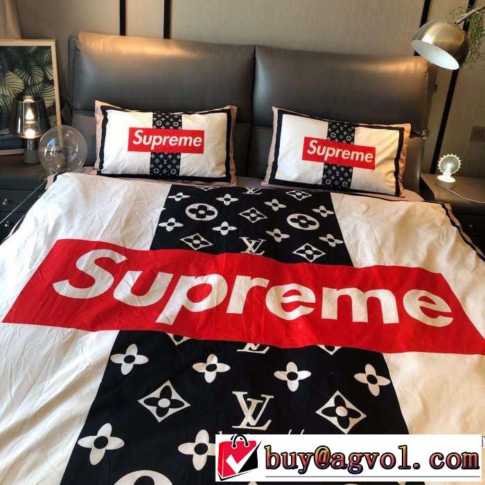 SUPREME気になる2019年秋のファッション 人気ファッション雑誌でも掲載  寝具4点セット シュプリーム