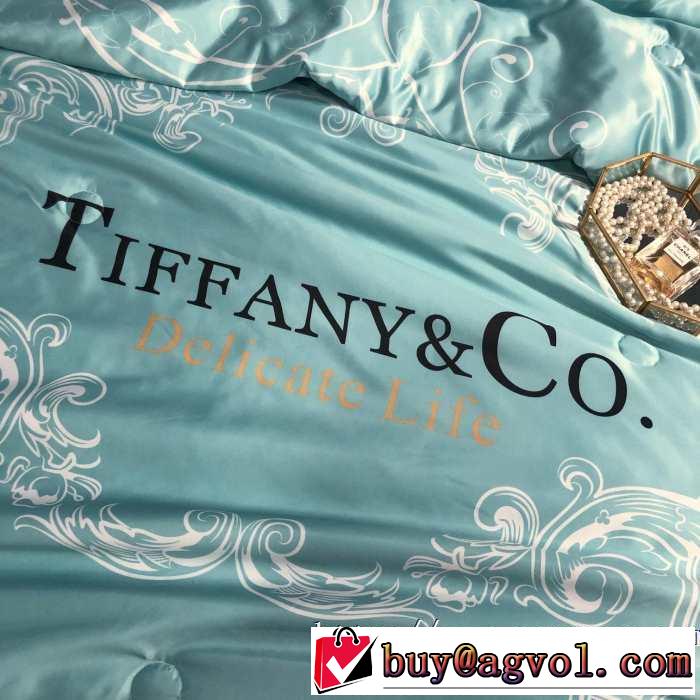 最速2019秋冬トレンドブランド  寝具4点セット 秋こそ楽しめるアイテム ティファニー Tiffany&Co