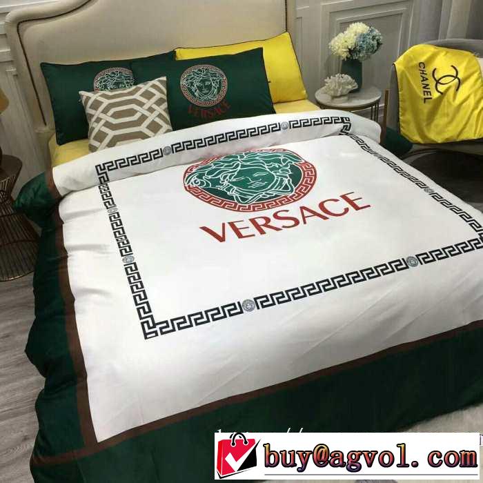 優しいのに存在感 ヴェルサーチ 寝具4点セット先取り 2019/2020秋冬ファッション VERSACE