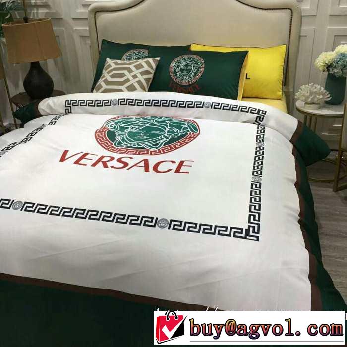 優しいのに存在感 ヴェルサーチ 寝具4点セット先取り 2019/2020秋冬ファッション VERSACE