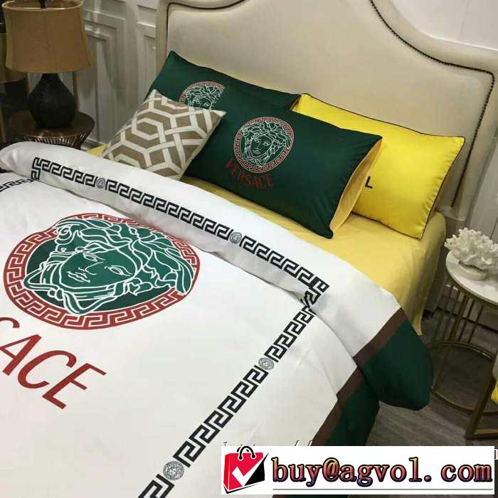優しいのに存在感 ヴェルサーチ 寝具4点セット先取り 2019/2020秋冬ファッション VERSACE