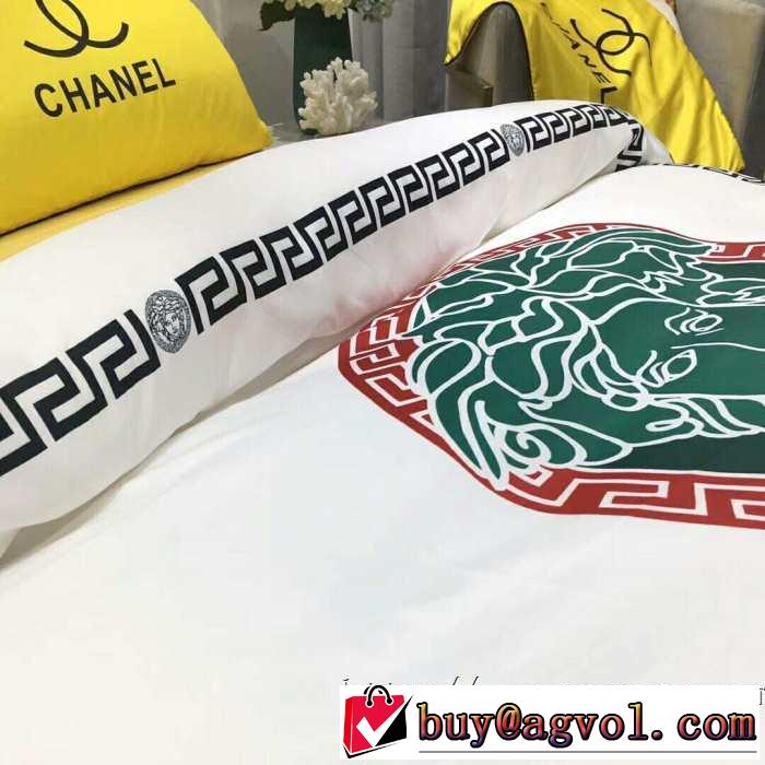 優しいのに存在感 ヴェルサーチ 寝具4点セット先取り 2019/2020秋冬ファッション VERSACE