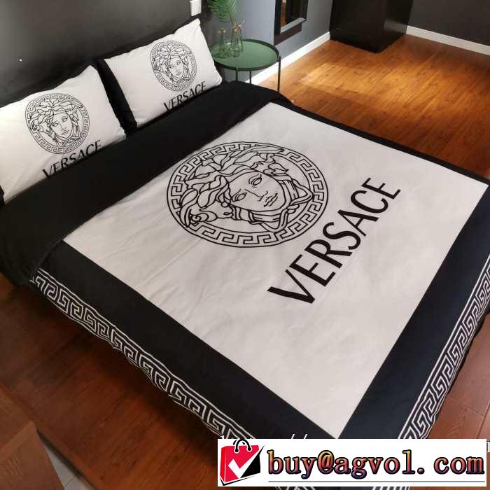 最高にCOOL秋冬新作 ヴェルサーチ 【2019秋冬トレンド】押さえておきたい VERSACE 寝具4点セット