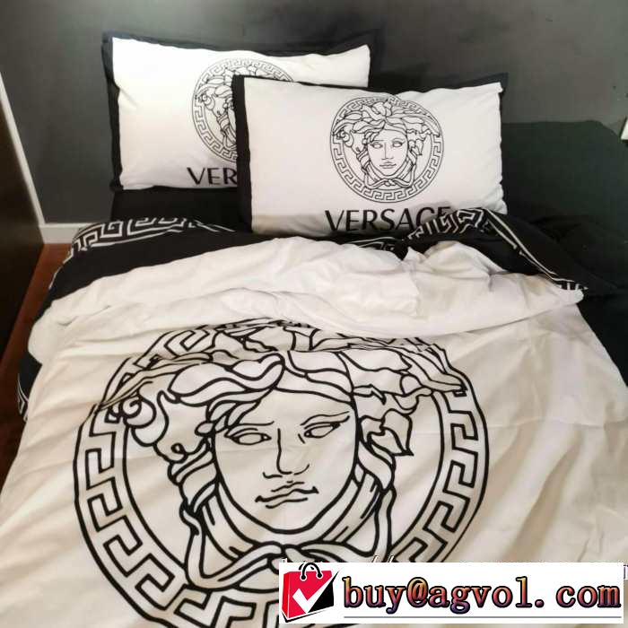 最高にCOOL秋冬新作 ヴェルサーチ 【2019秋冬トレンド】押さえておきたい VERSACE 寝具4点セット