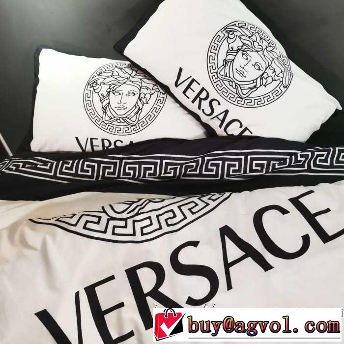 最高にCOOL秋冬新作 ヴェルサーチ 【2019秋冬トレンド】押さえておきたい VERSACE 寝具4点セット