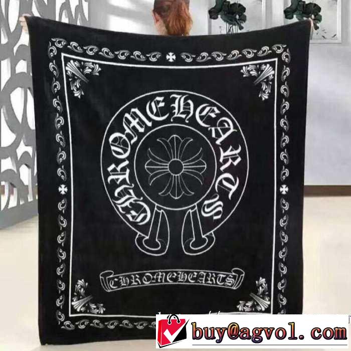2019春夏も引き続きトレンド クロムハーツ CHROME HEARTS 毛布 夏はエアコンの効いた部屋対応