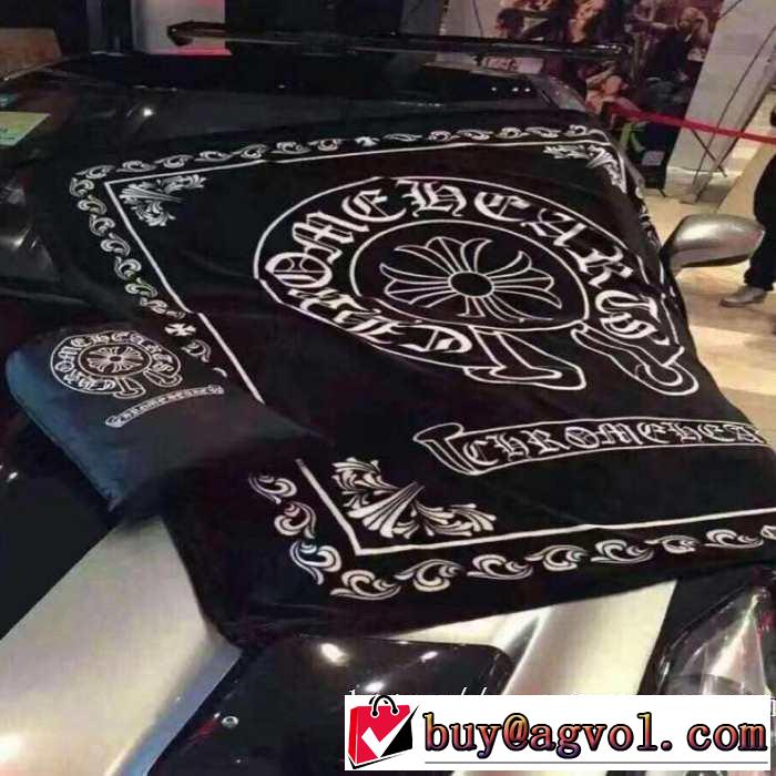 2019春夏も引き続きトレンド クロムハーツ CHROME HEARTS 毛布 夏はエアコンの効いた部屋対応