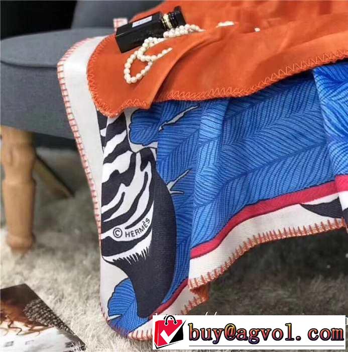 トレンドアイテムとして継続 エルメス 実用性や美観性も備える HERMES ブランケット 安心して毎日使える