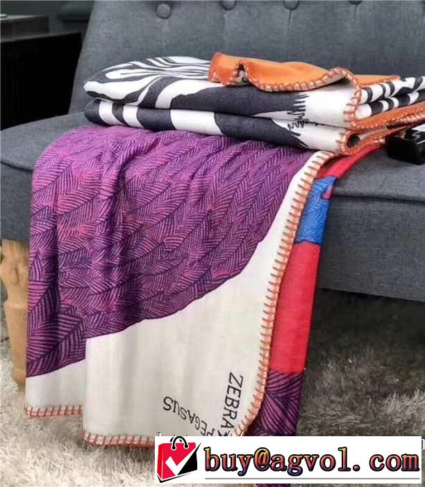 トレンドアイテムとして継続 エルメス 実用性や美観性も備える HERMES ブランケット 安心して毎日使える