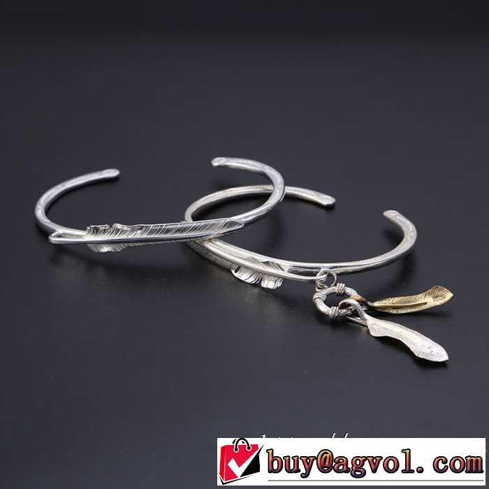 今季トレンド抜け感新品 ゴローズ goros バングル 2色可選 2019-2020秋冬のファッション