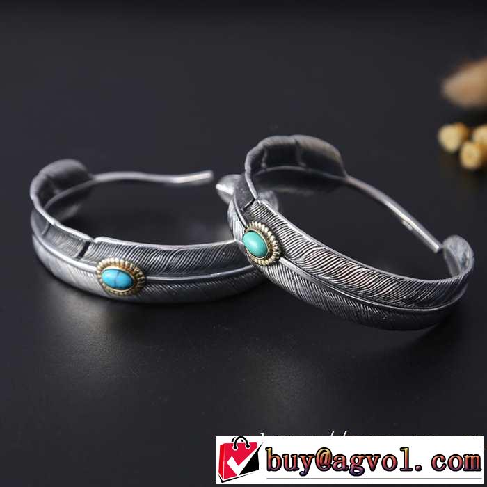 2019-2020秋冬のファッション 人気の秋冬新作再登場 ゴローズ goros バングル 2色可選