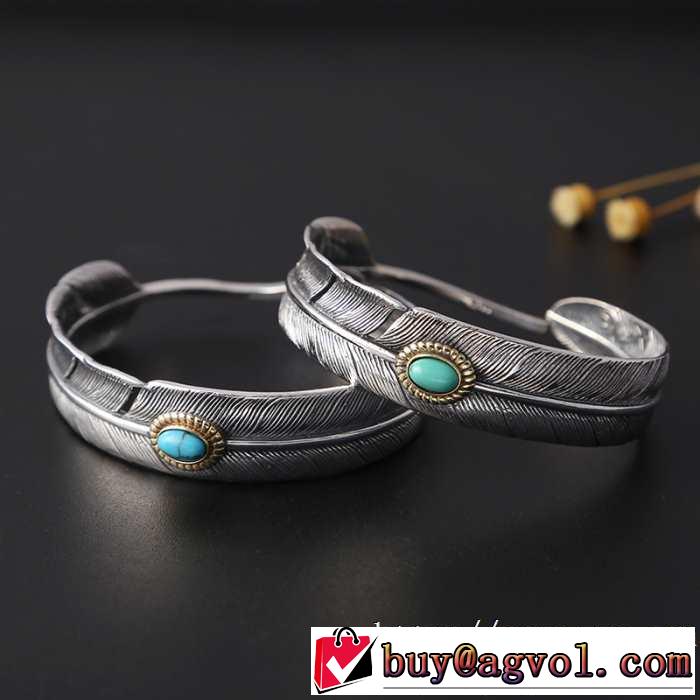 2019-2020秋冬のファッション 人気の秋冬新作再登場 ゴローズ goros バングル 2色可選
