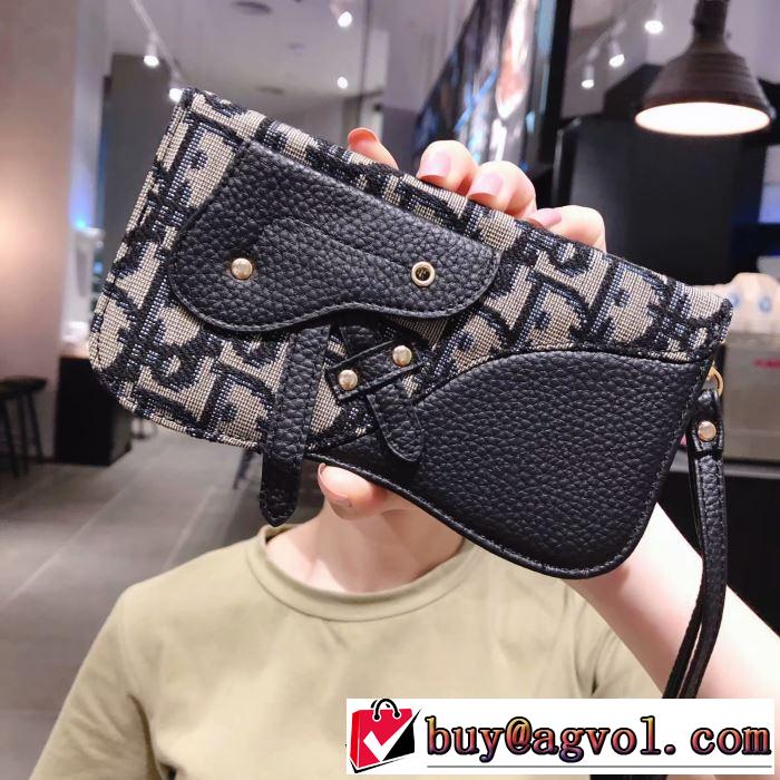 2色可選 2019トレンドファッション新品 ディオール DIOR ケータイケース 秋冬にお世話になる定番