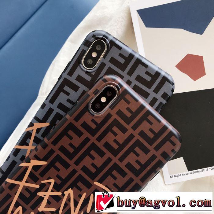スマホケースFENDIフェンデイ アイフォンケース コピー2020人気トレンド エレガントファション性抜群FFロゴプリントiPhoneX/XSケース