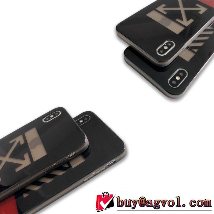 2色可選  Off-White オフホワイト ケータイケース 2019-20秋冬取り入れやすい 絶対おさえるべきカラーと最新