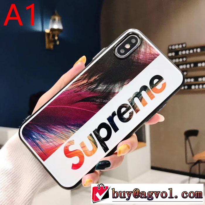 2色可選 秋冬ファッションコーディネート スマートフォンケース最重要！2019秋冬トレンド  シュプリーム SUPREME最新トレンドコーデおすすめ