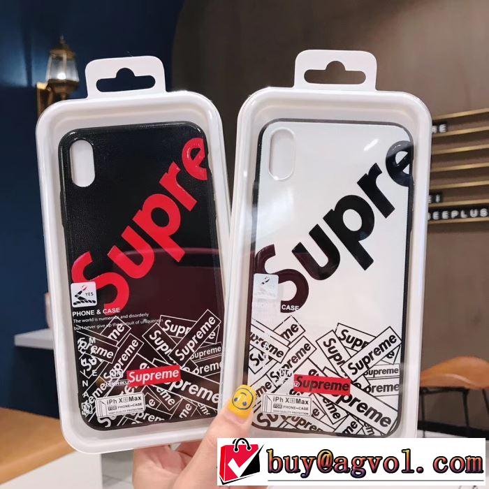 機能性が良くブランド新品 スマートフォンケース 2色可選 使いやすさのトレンド シュプリーム SUPREME 2019-2020秋冬のファッション