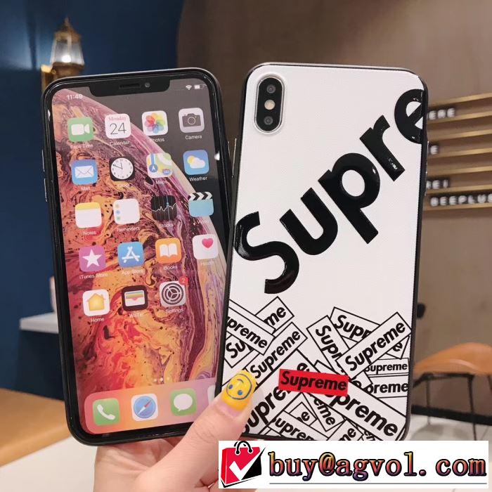 機能性が良くブランド新品 スマートフォンケース 2色可選 使いやすさのトレンド シュプリーム SUPREME 2019-2020秋冬のファッション
