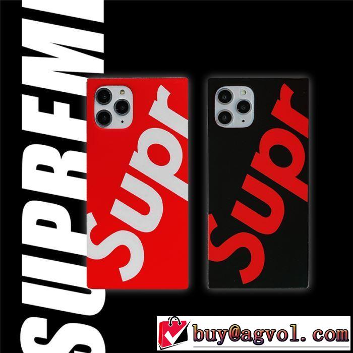スマートフォンケース2色可選 注目の秋ファッション一番 シュプリーム 人気ブランドの秋冬新色 SUPREME 2019秋冬トレンド押さえておきたい
