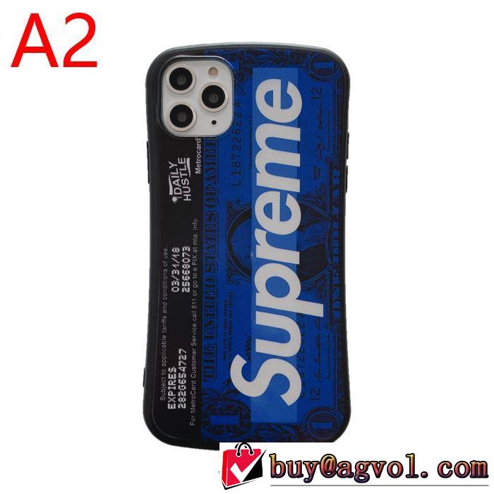 秋服コーデ2019年版 2色可選 スマートフォンケース 大胆なチェックの人気トレンド シュプリーム SUPREME 秋にはやる最新作を先取り