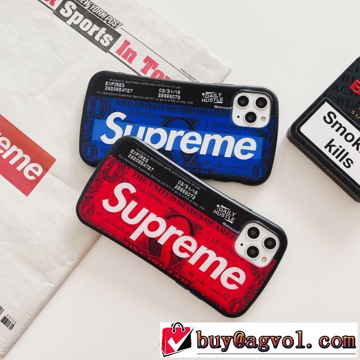 秋服コーデ2019年版 2色可選 スマートフォンケース 大胆なチェックの人気トレンド シュプリーム SUPREME 秋にはやる最新作を先取り