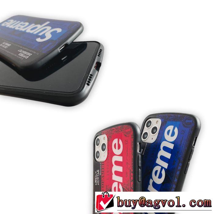 秋服コーデ2019年版 2色可選 スマートフォンケース 大胆なチェックの人気トレンド シュプリーム SUPREME 秋にはやる最新作を先取り