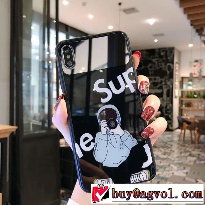 シュプリーム 2色可選 重要2019秋冬トレンド  SUPREME 秋冬ファッションコーディネート スマートフォンケース 最新トレンドコーデおすすめ
