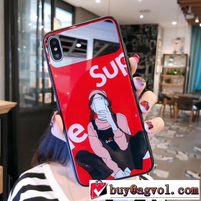 シュプリーム 2色可選 重要2019秋冬トレンド  SUPREME 秋冬ファッションコーディネート スマートフォンケース 最新トレンドコーデおすすめ