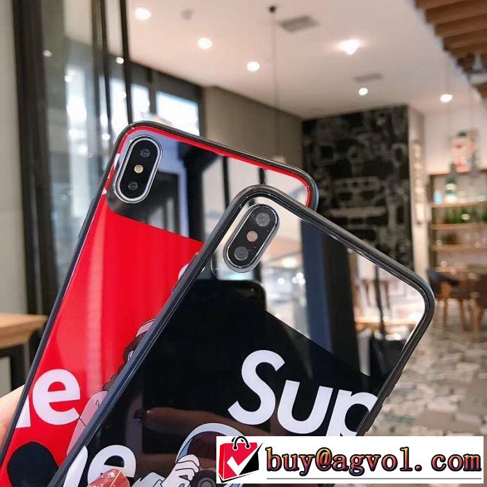 シュプリーム 2色可選 重要2019秋冬トレンド  SUPREME 秋冬ファッションコーディネート スマートフォンケース 最新トレンドコーデおすすめ