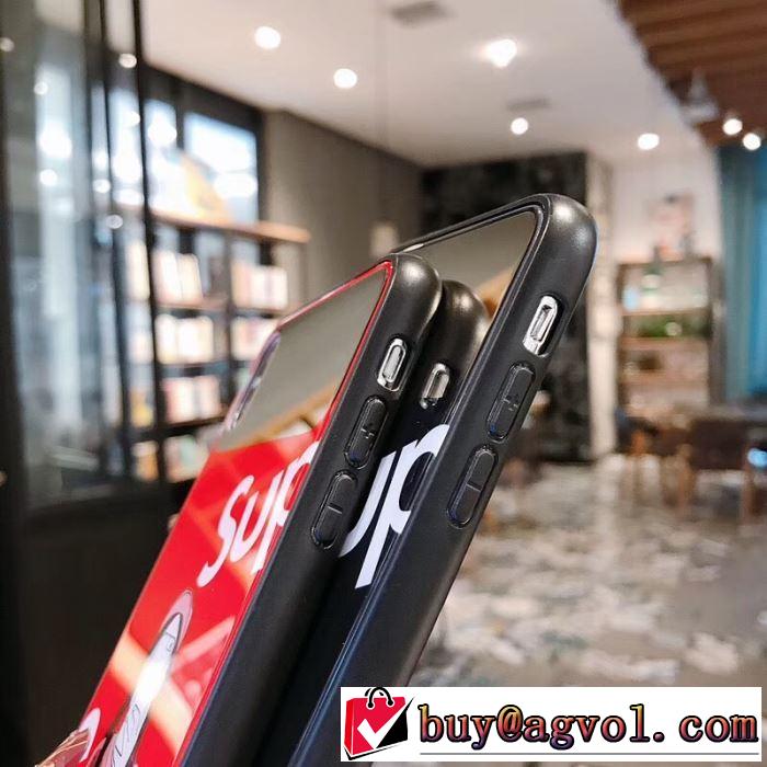 シュプリーム 2色可選 重要2019秋冬トレンド  SUPREME 秋冬ファッションコーディネート スマートフォンケース 最新トレンドコーデおすすめ