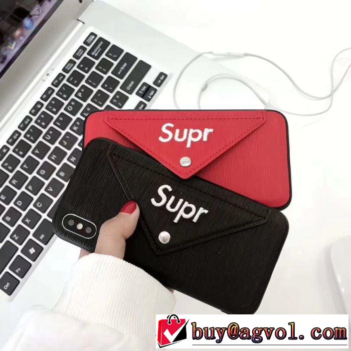 2色可選 スマートフォンケース 機能性が良くブランド新品 シュプリーム 使いやすさのトレンド SUPREME 2019-2020秋冬のファッション