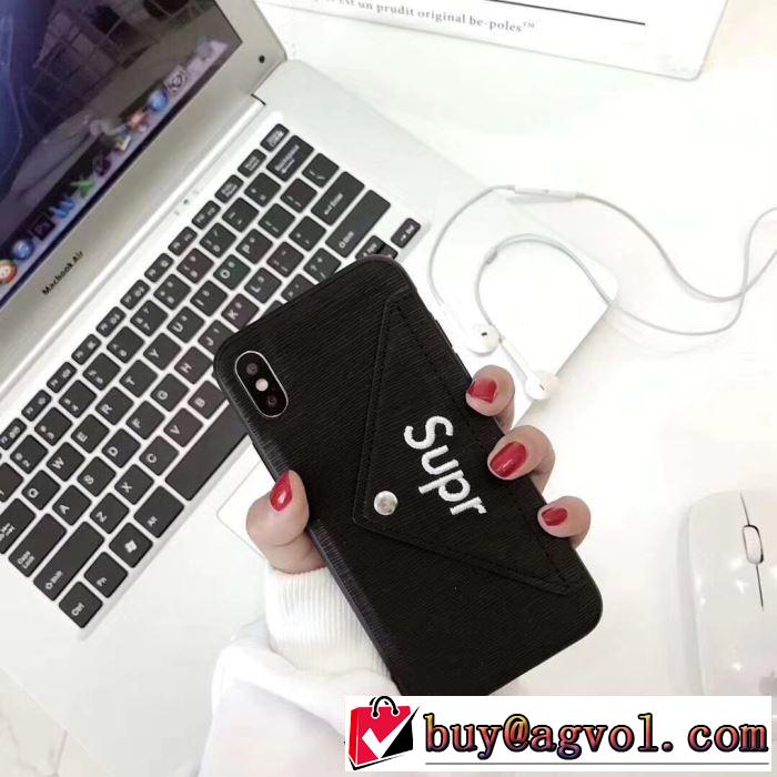 2色可選 スマートフォンケース 機能性が良くブランド新品 シュプリーム 使いやすさのトレンド SUPREME 2019-2020秋冬のファッション