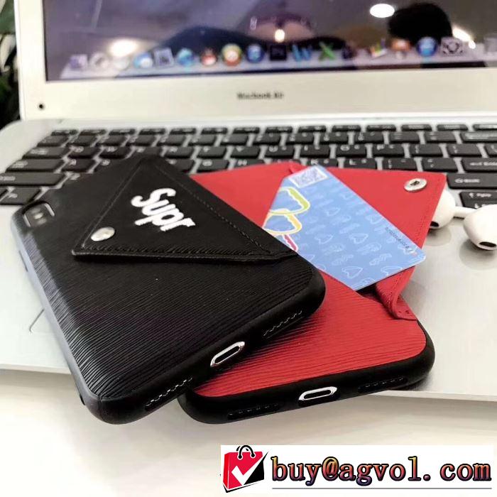 2色可選 スマートフォンケース 機能性が良くブランド新品 シュプリーム 使いやすさのトレンド SUPREME 2019-2020秋冬のファッション