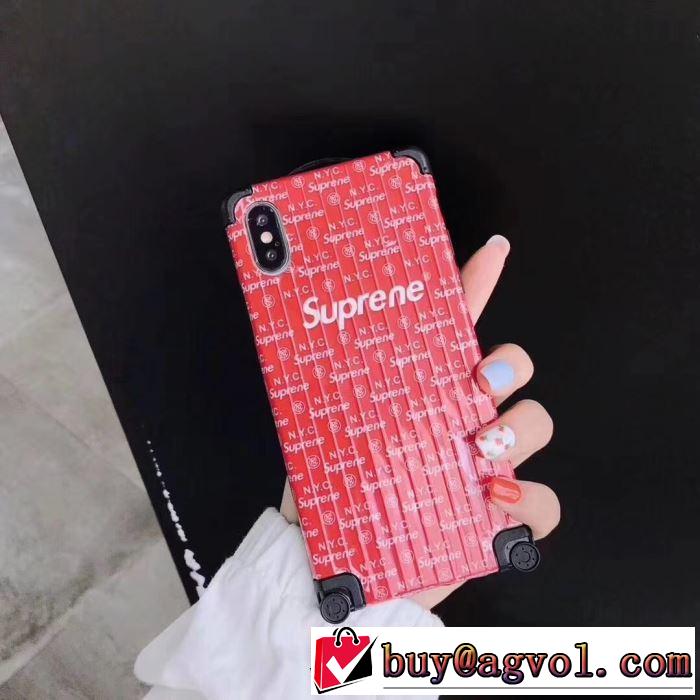 一番おしゃれ秋冬トレンド スマートフォンケース 2色可選 2019秋に注目したい シュプリーム SUPREME おしゃれさんはいち早く取り